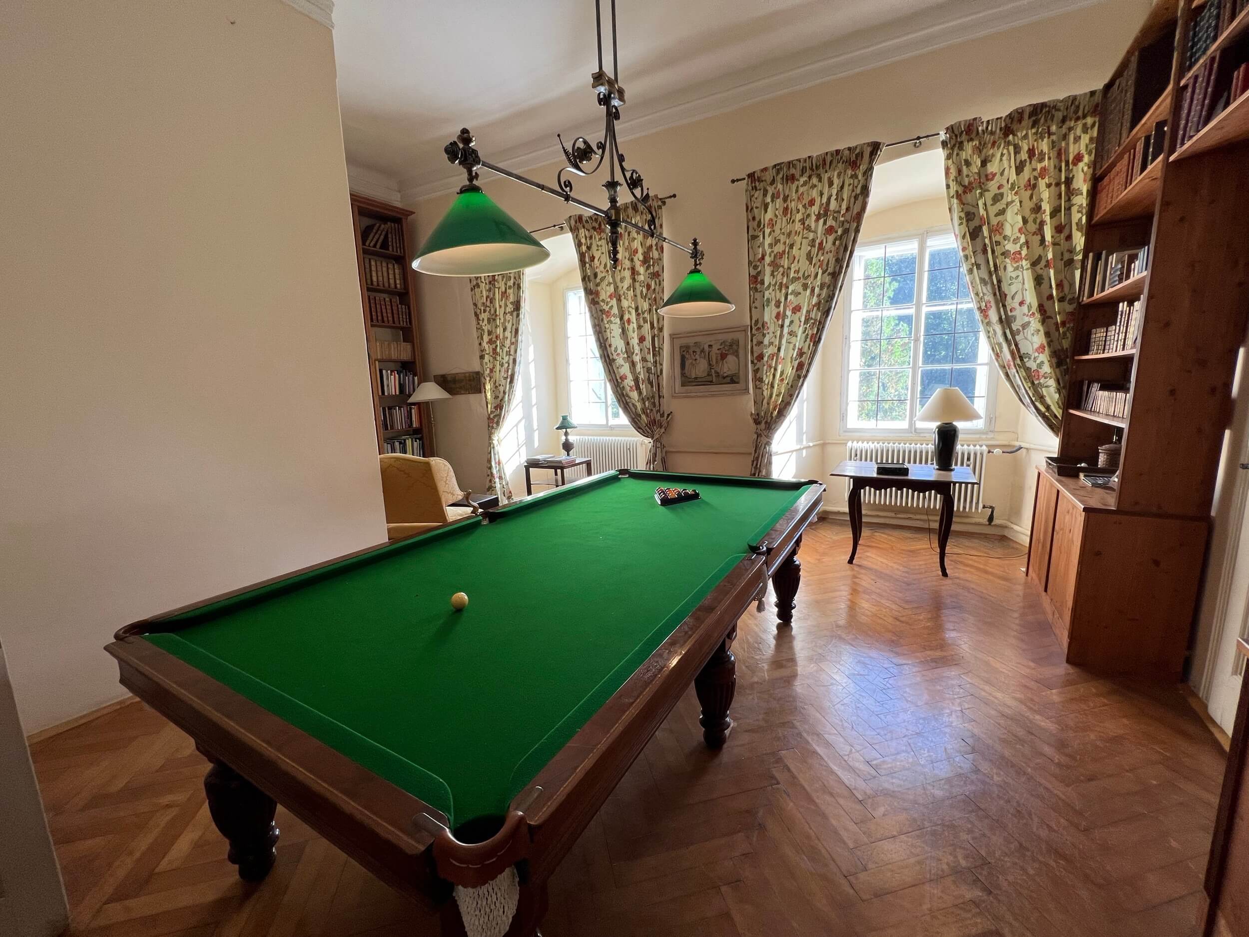 Billiardzimmer schloss schwertberg