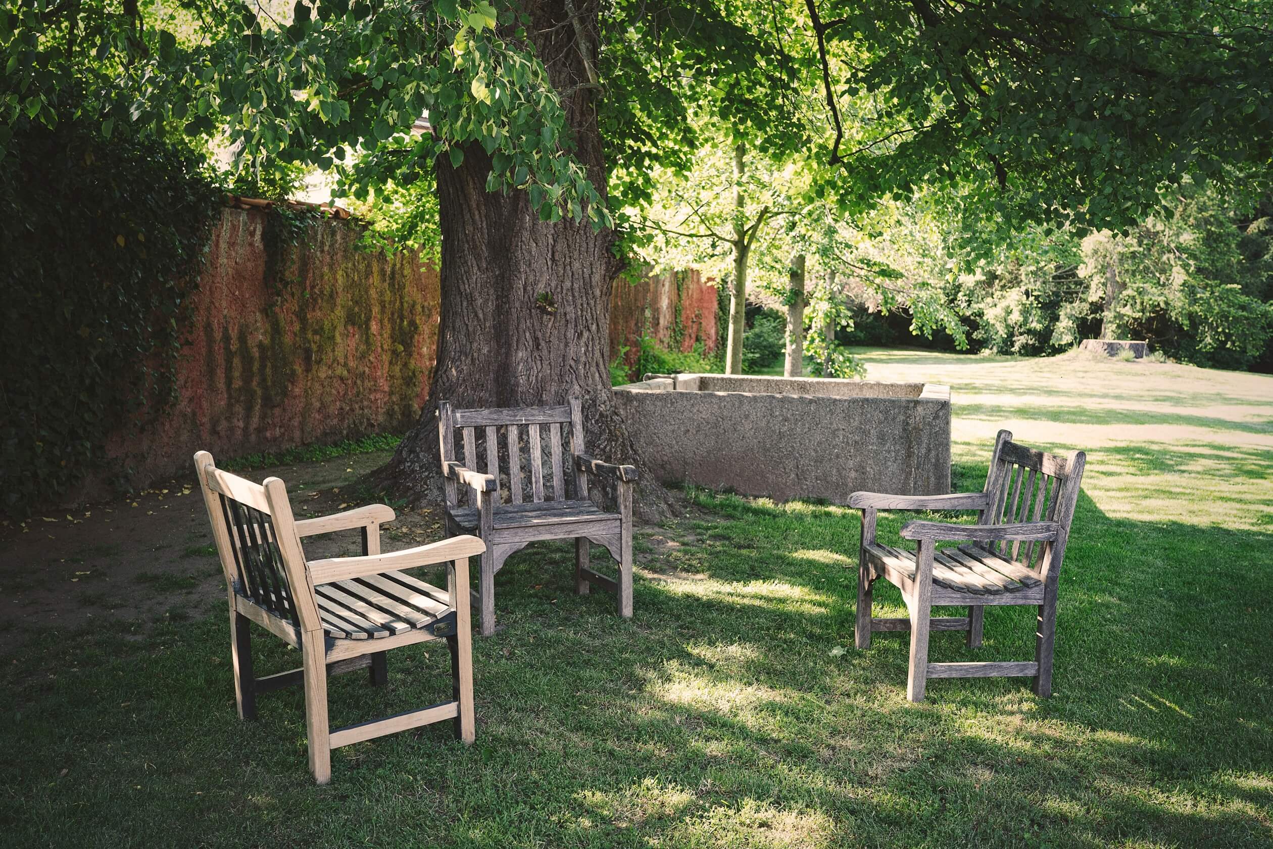 Cerveny Hradek Garden with Chairs