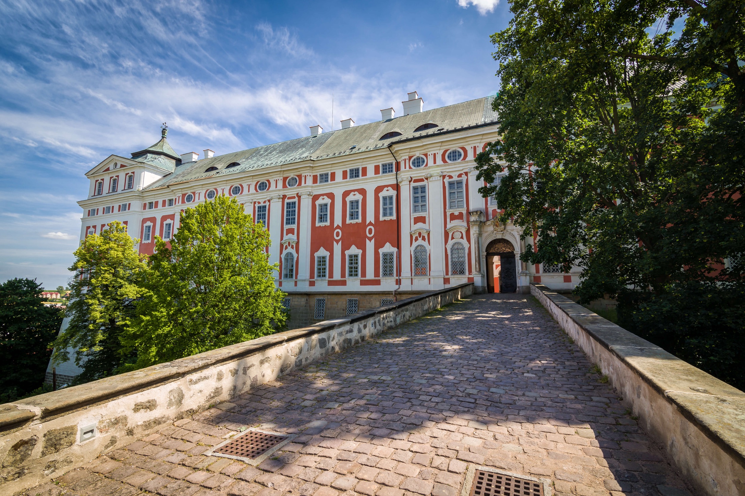 broumov monastery summer