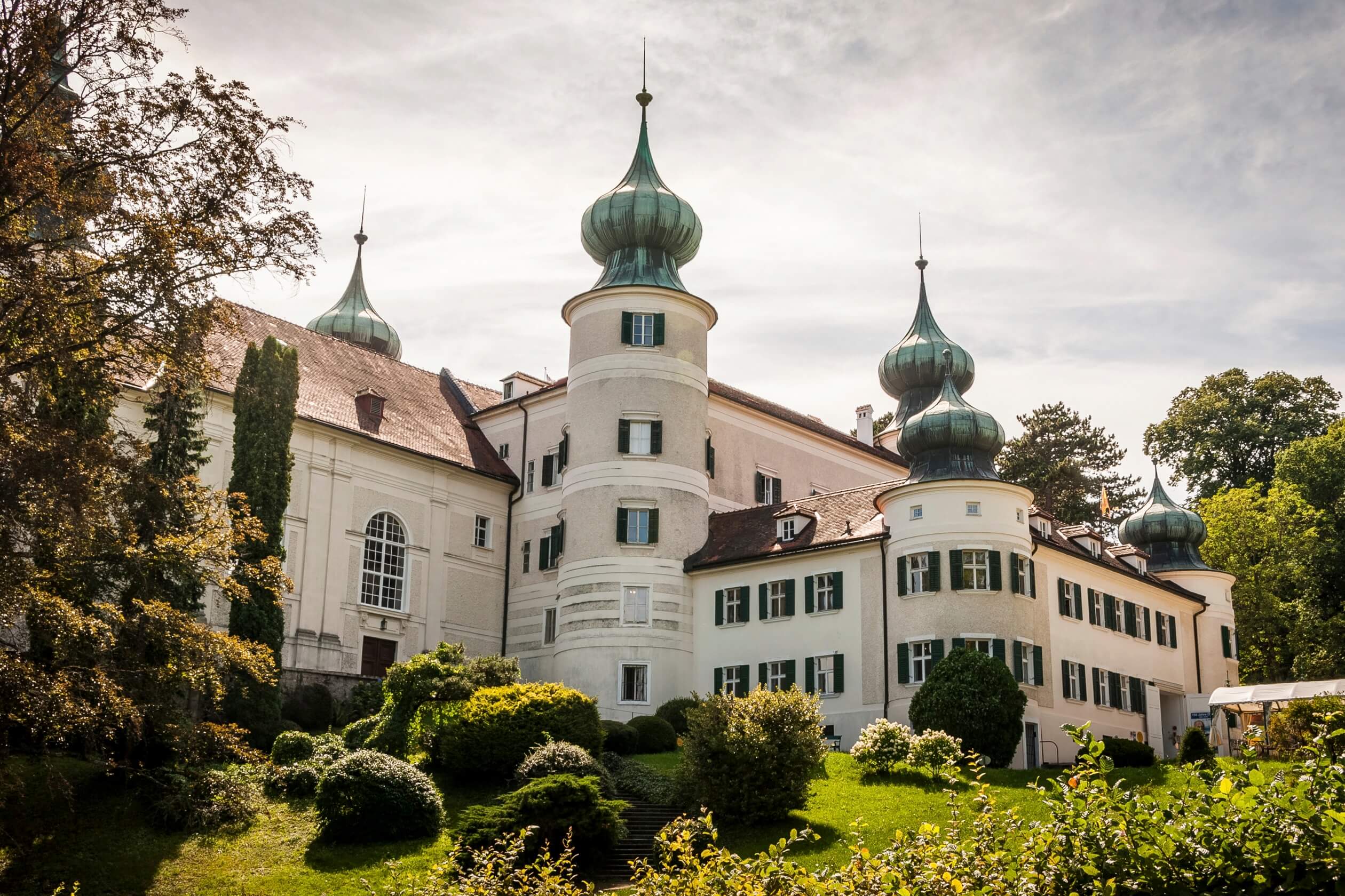 castle artstetten garden