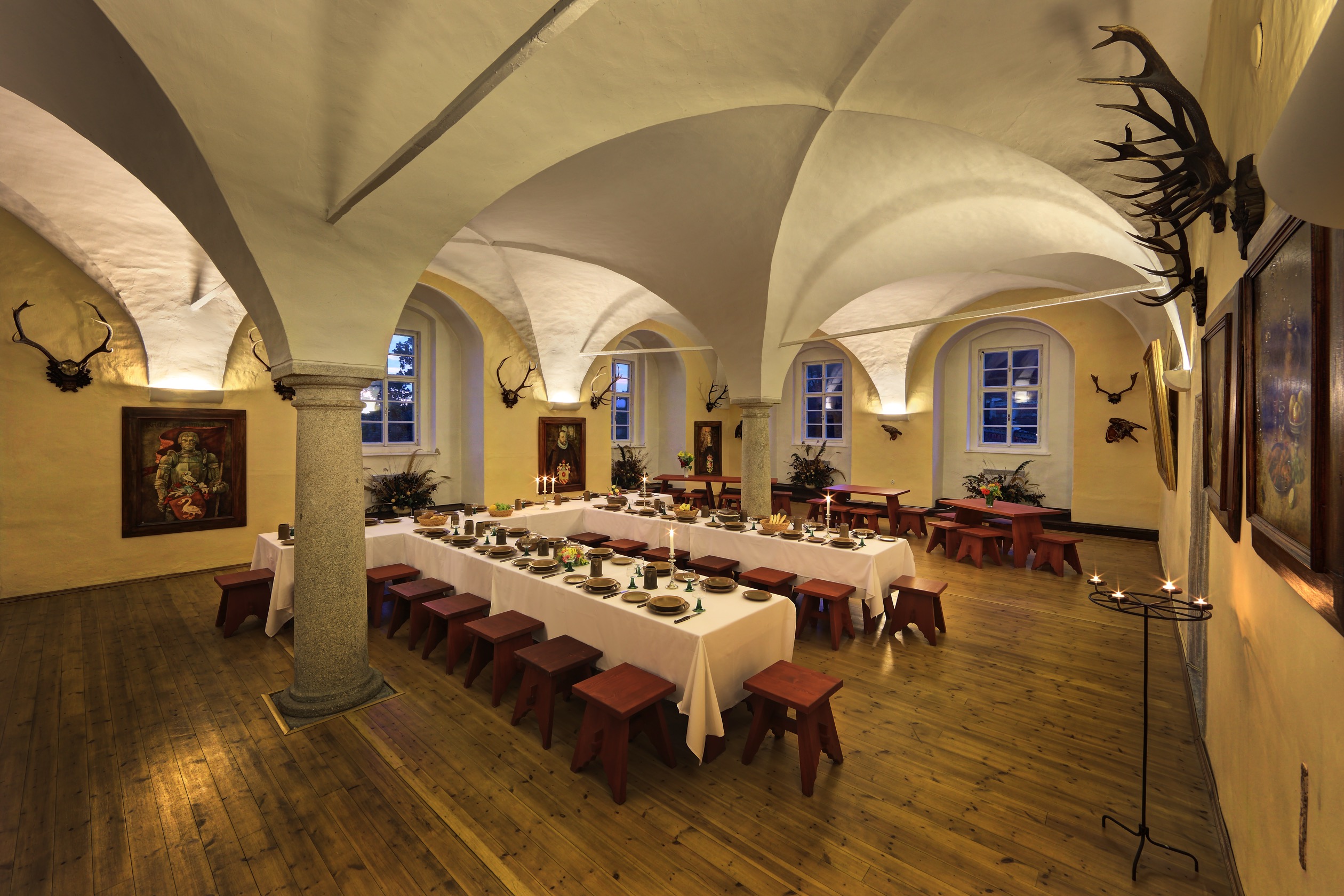 castle bechyne small hall