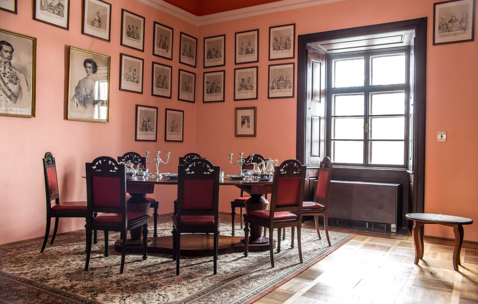 castle blatna czech republic dining room