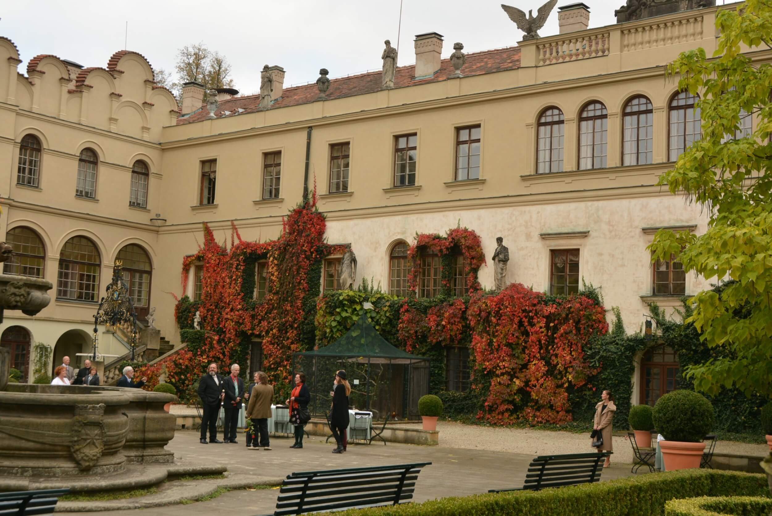 castle castolovice event fall