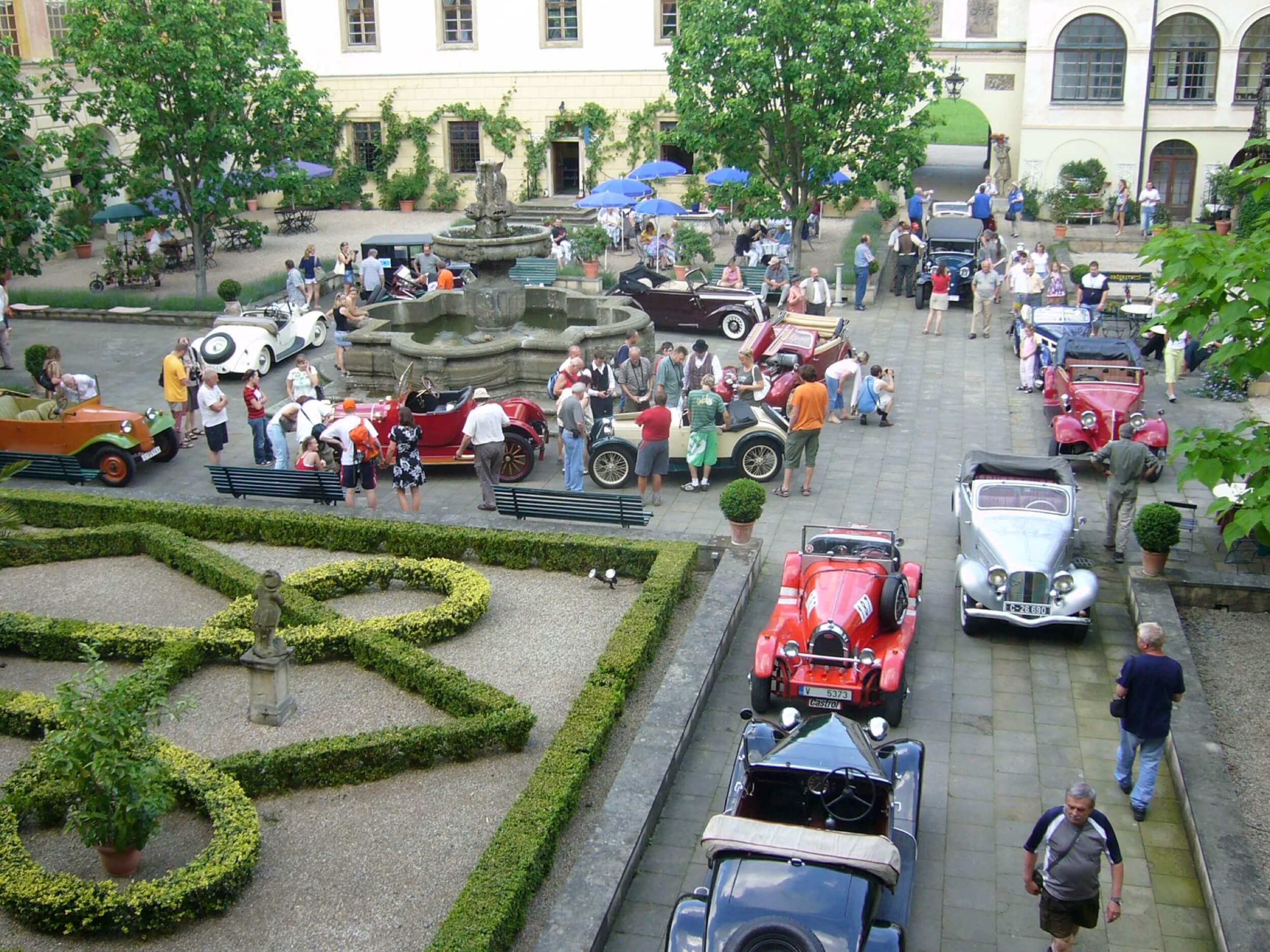 castle castolovice oldtimer