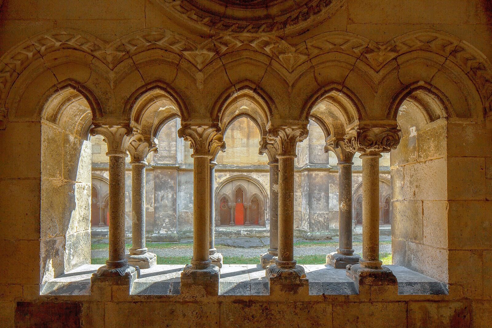 castle emmeram drone shot regensburg germany cloister