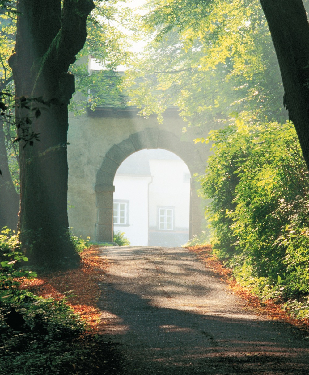 castle-gate-outside-clam-austria