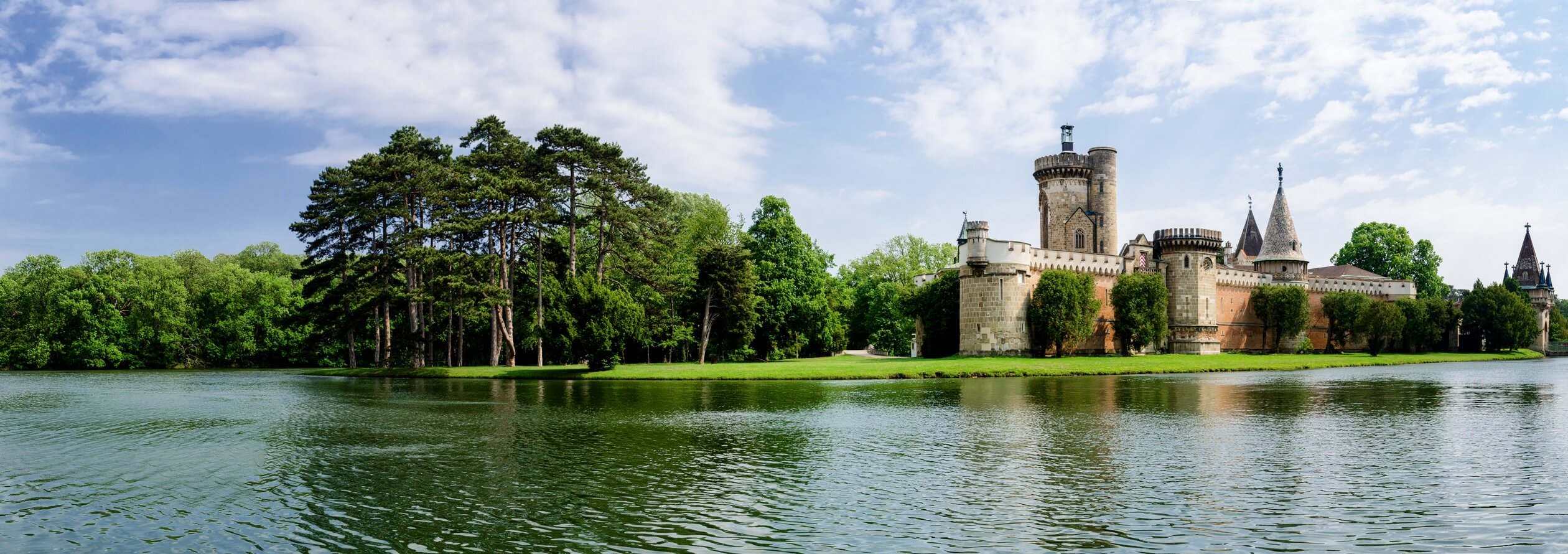 castle laxenburg pond