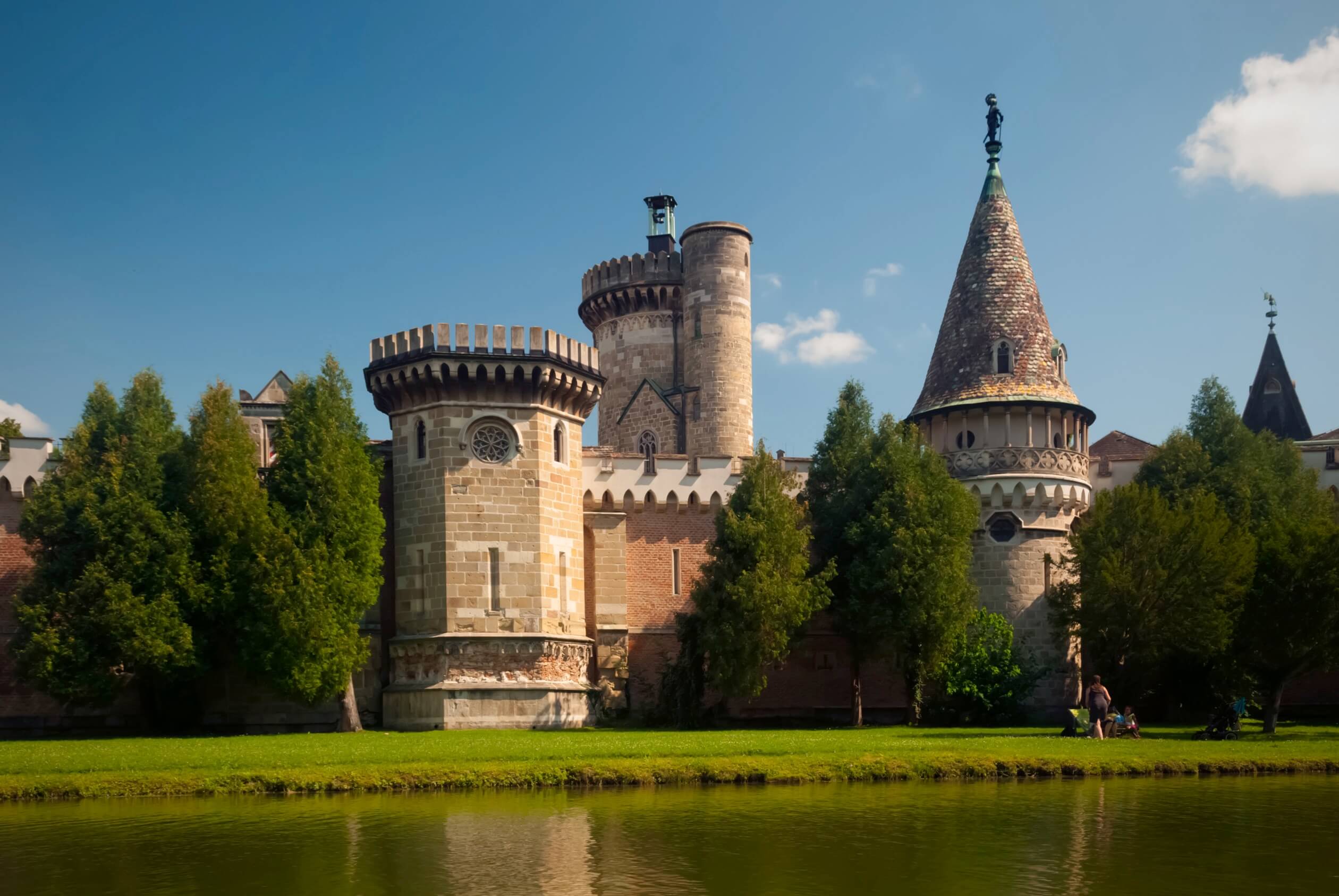 castle laxenburg towers