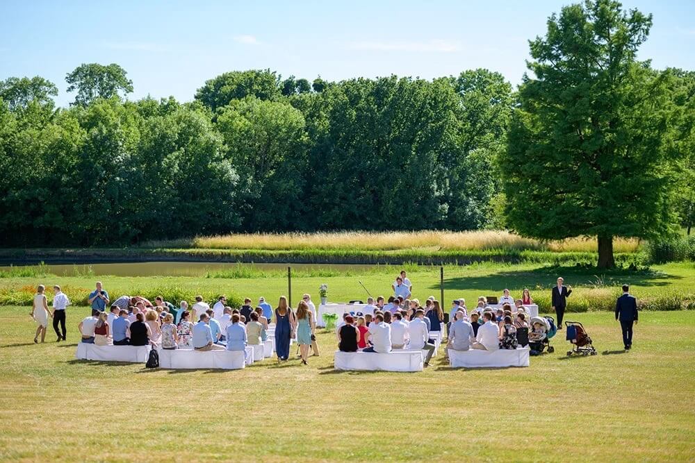 castle rohrau lower austria wedding ceremony