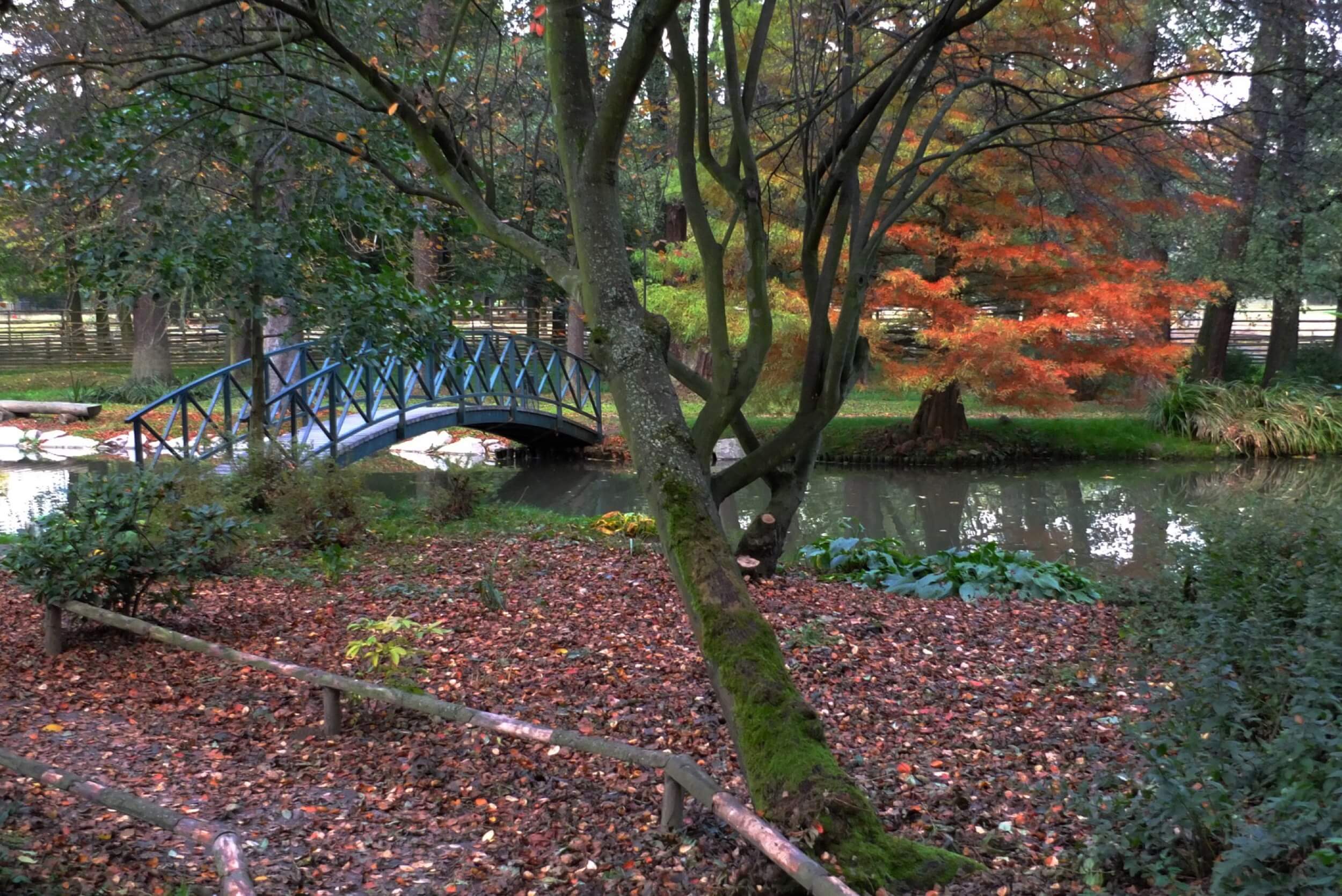 castolovice castle garden birdge