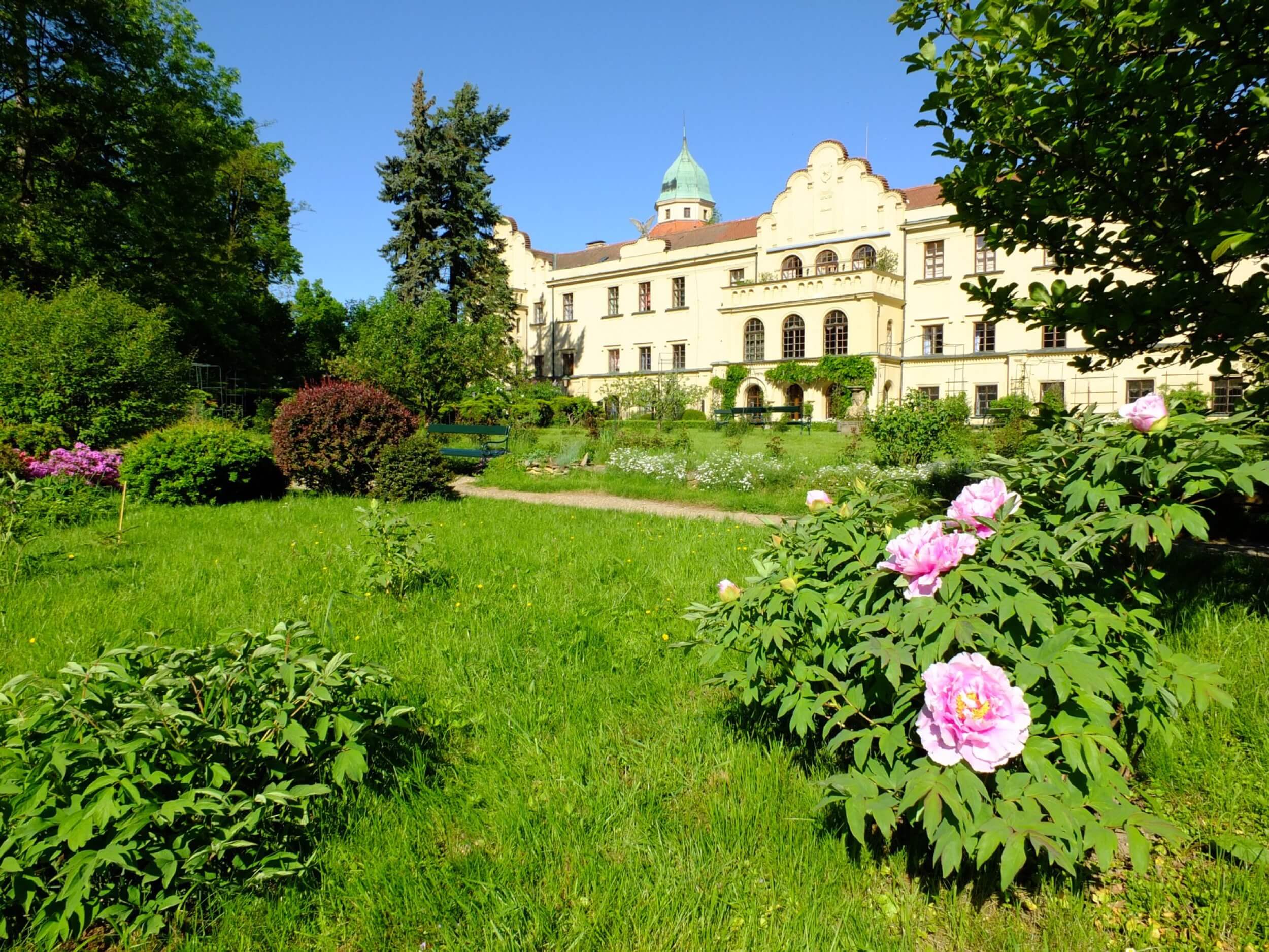 castolovice castle garden