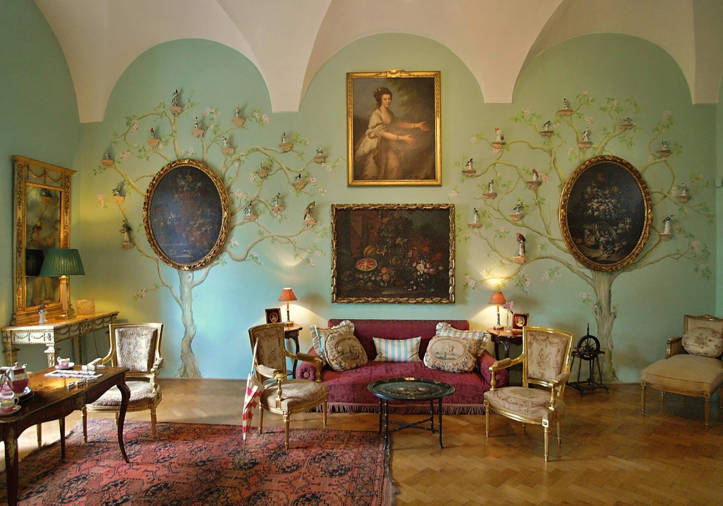 castolovice castle livingroom