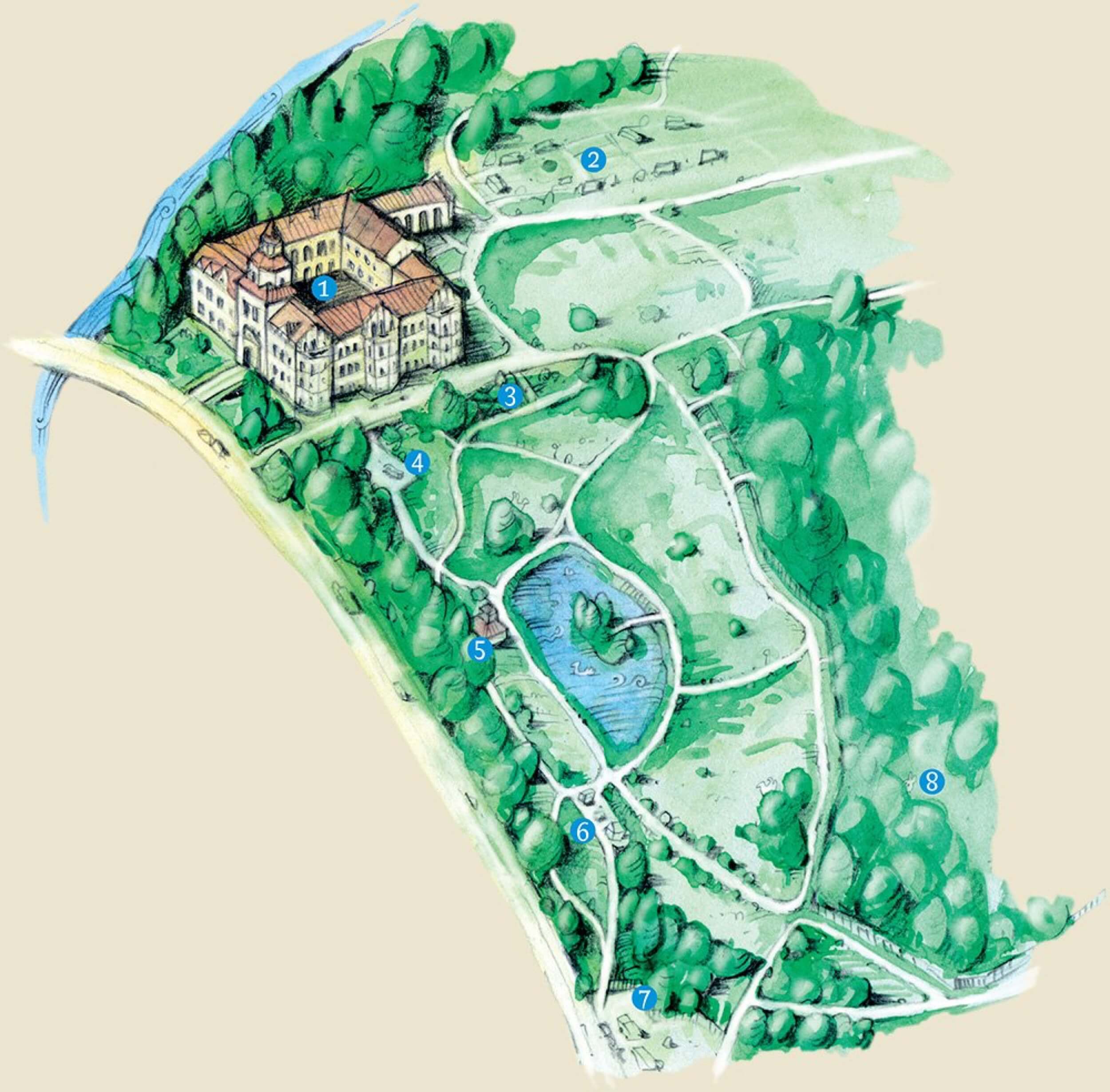 castolovice castle map