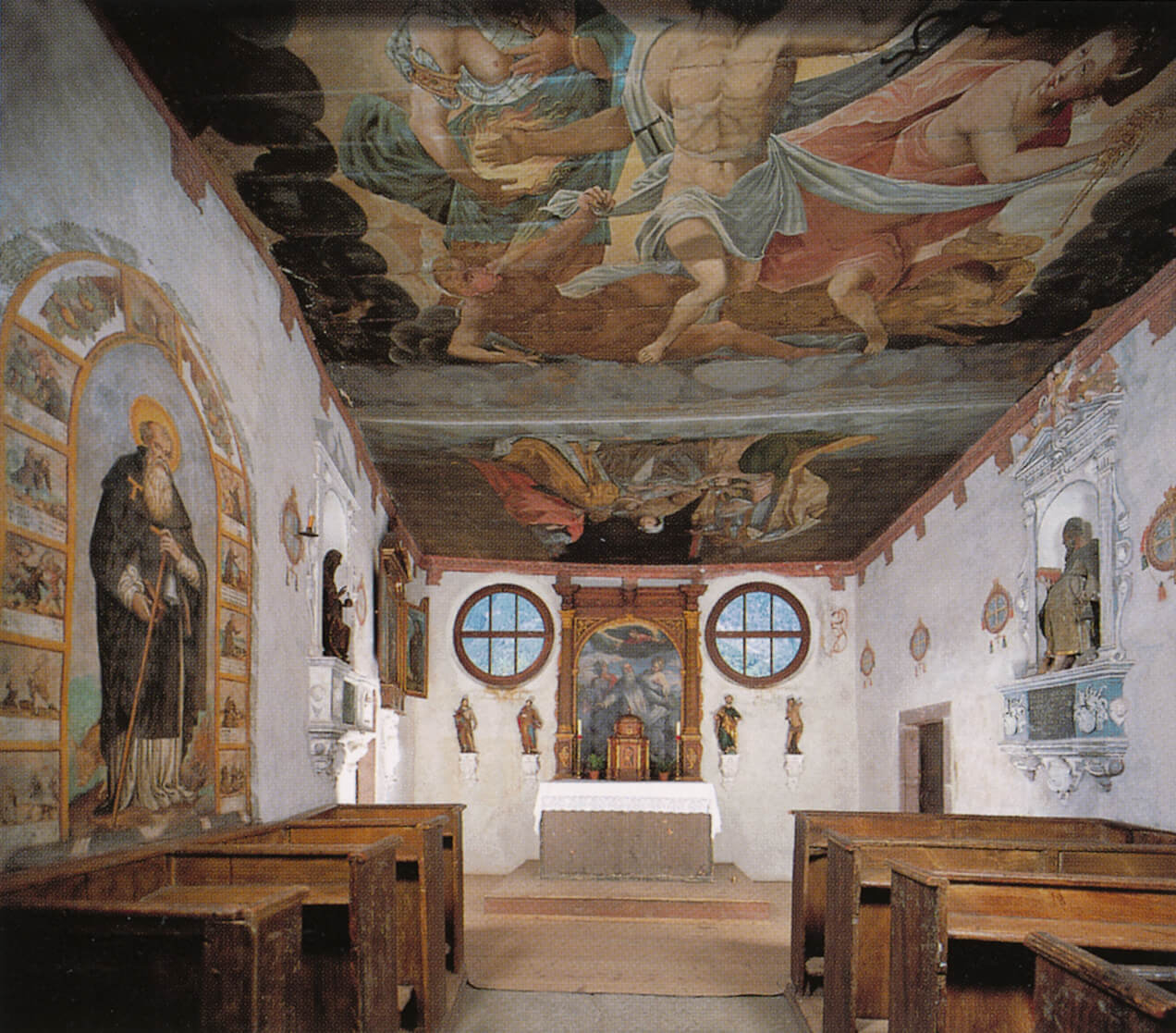 chapel trostburg castle italy tyrol.tif