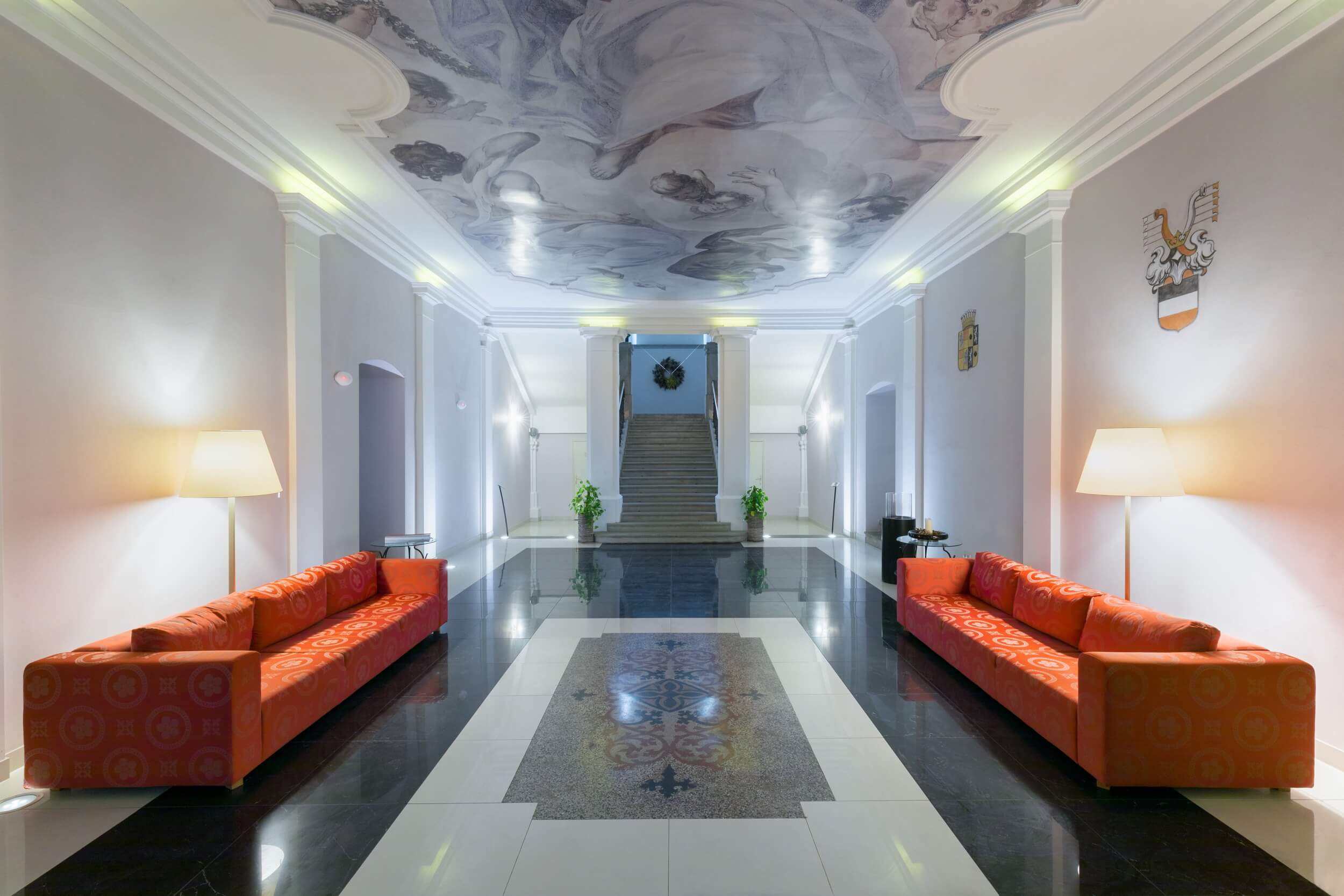 chateau heralec lobby