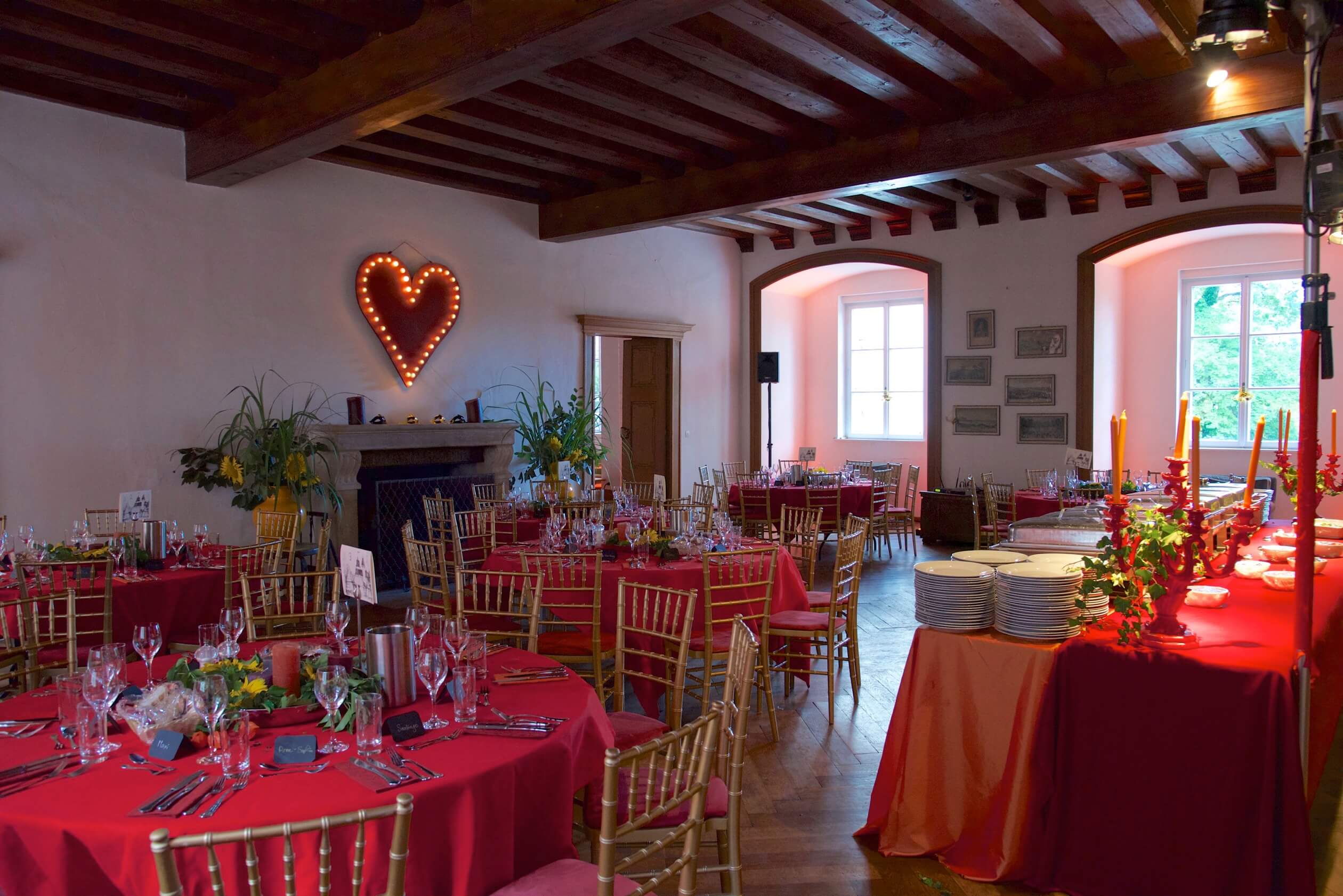 ebreichsdorf lower austria castle event tables