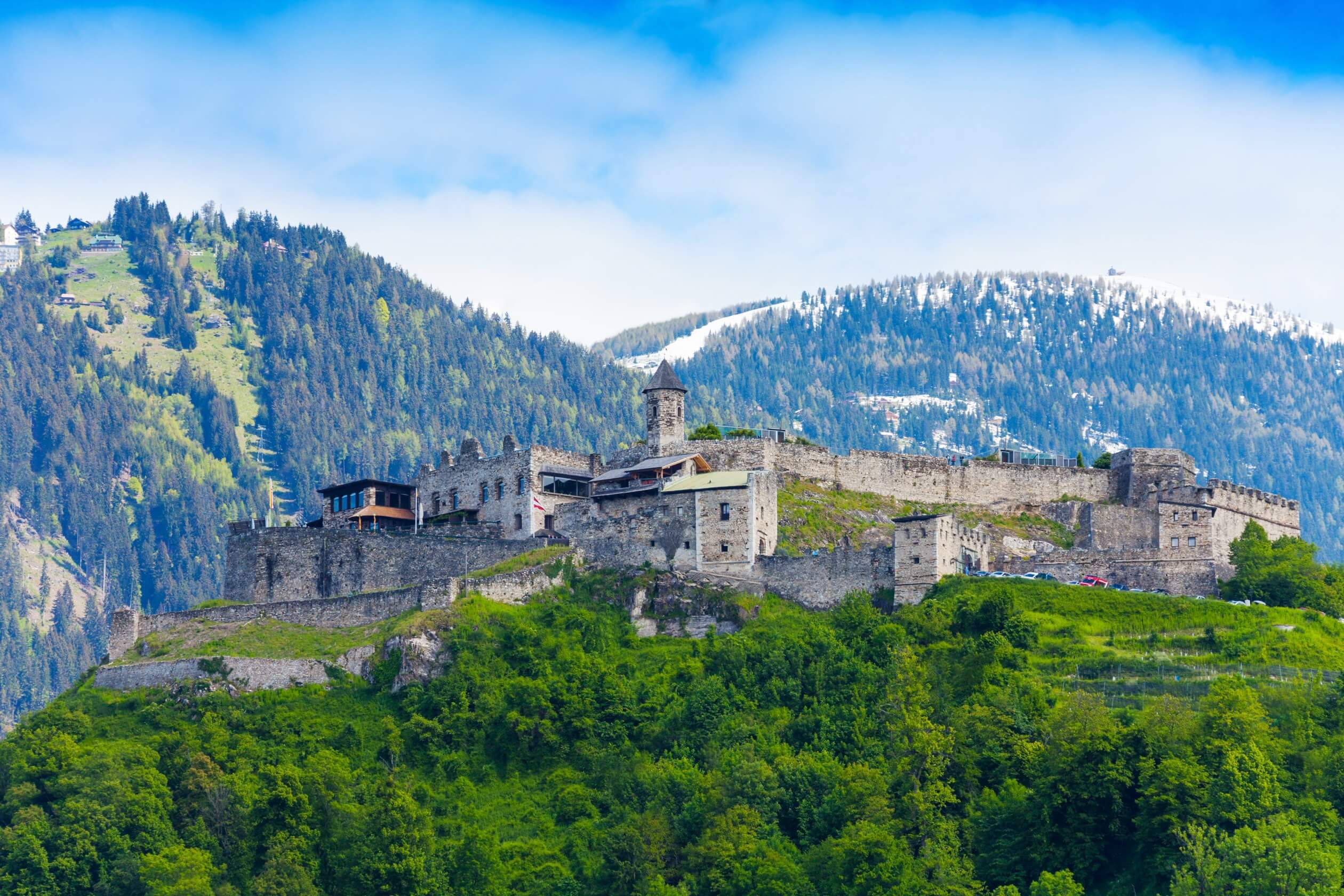 fortress landskorn villach austria mountains