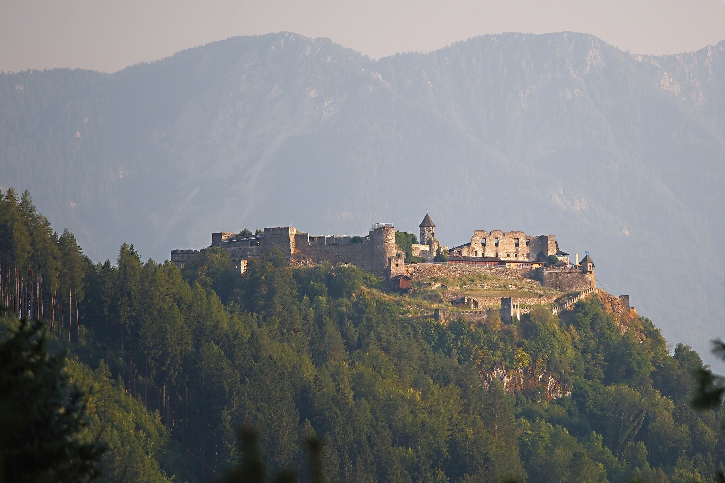 fortress landskorn villach austria panorama