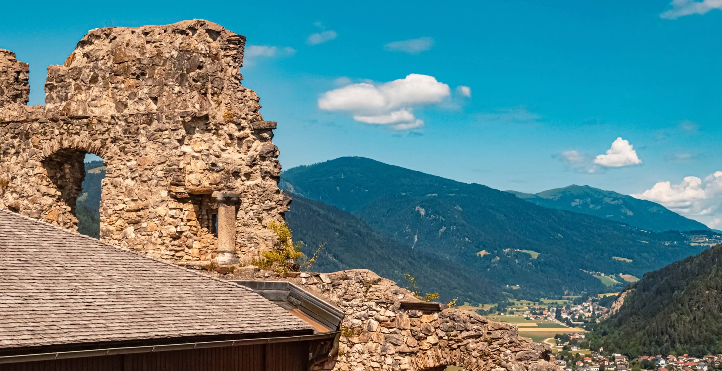 fortress landskorn villach austria ruin