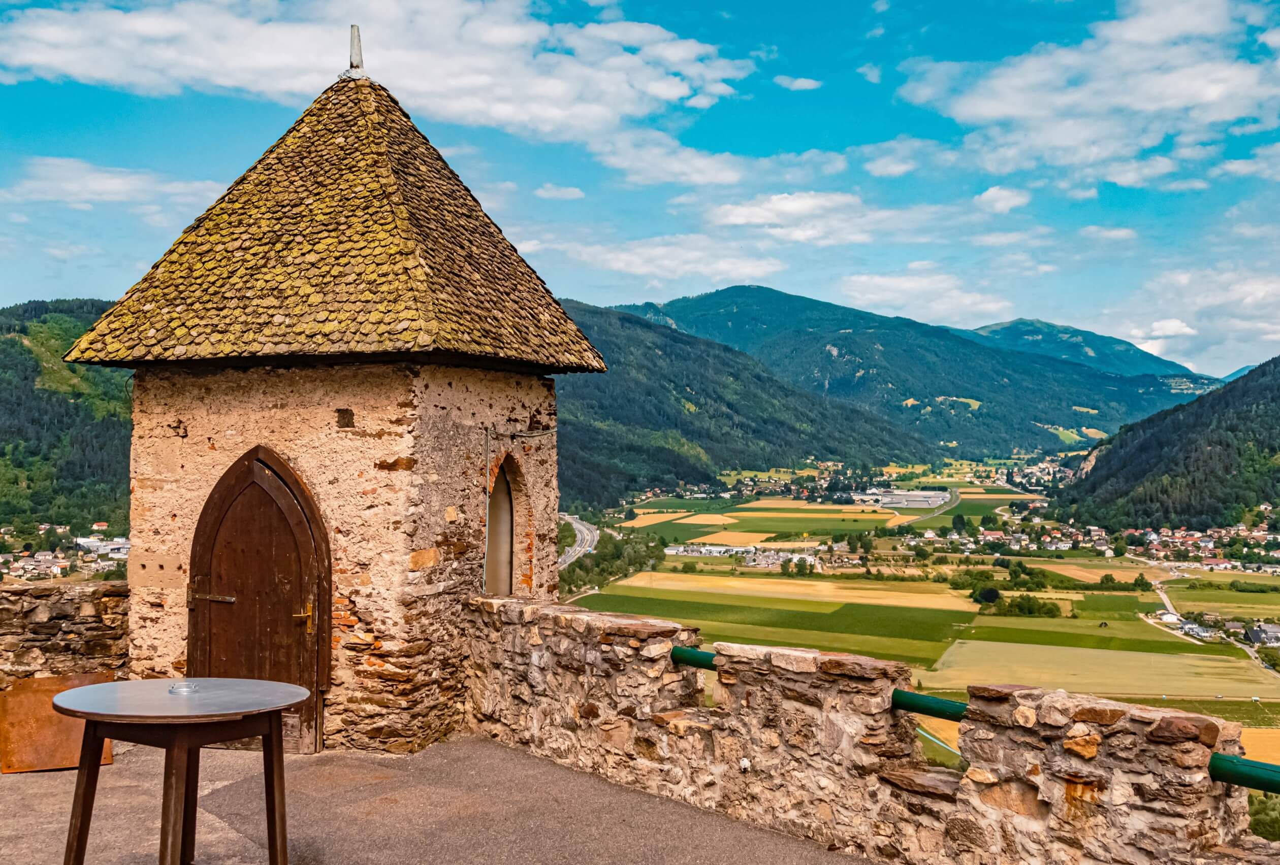 fortress landskorn villach austria tower