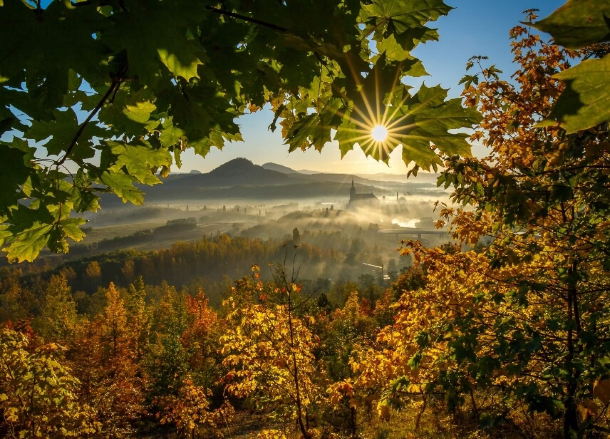 hnevin castle autumn