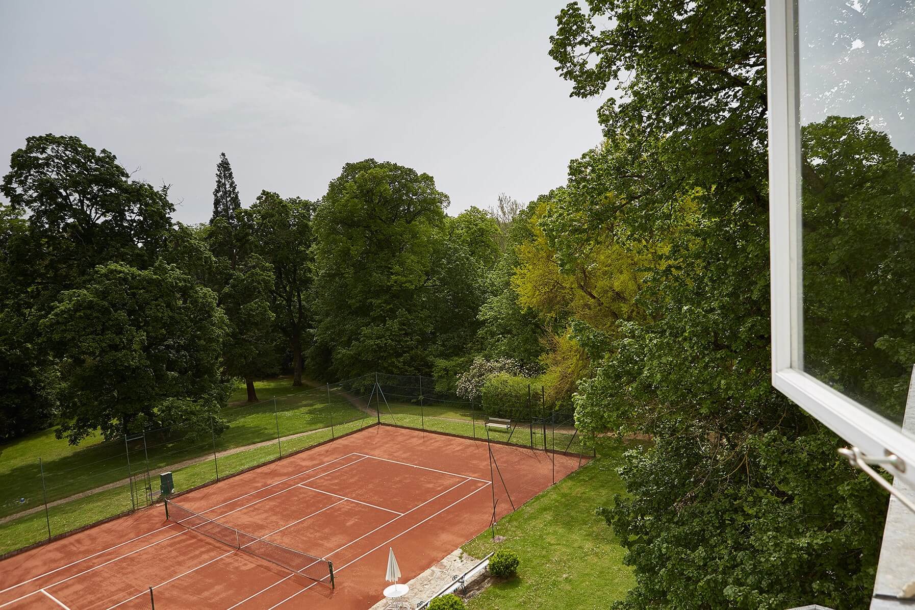 horn castle lower austria tenniscourt