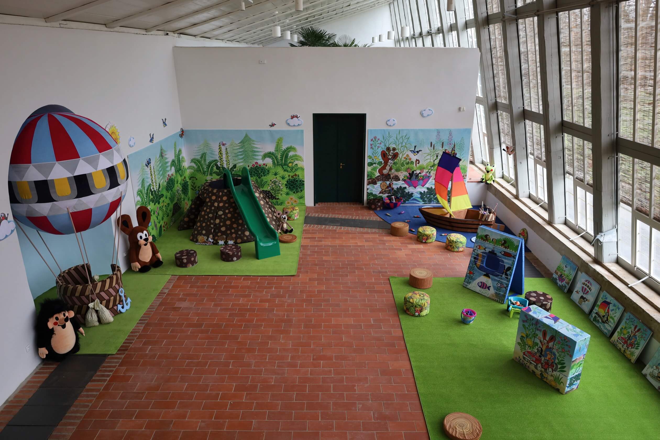 orangerie children play area dobris castle