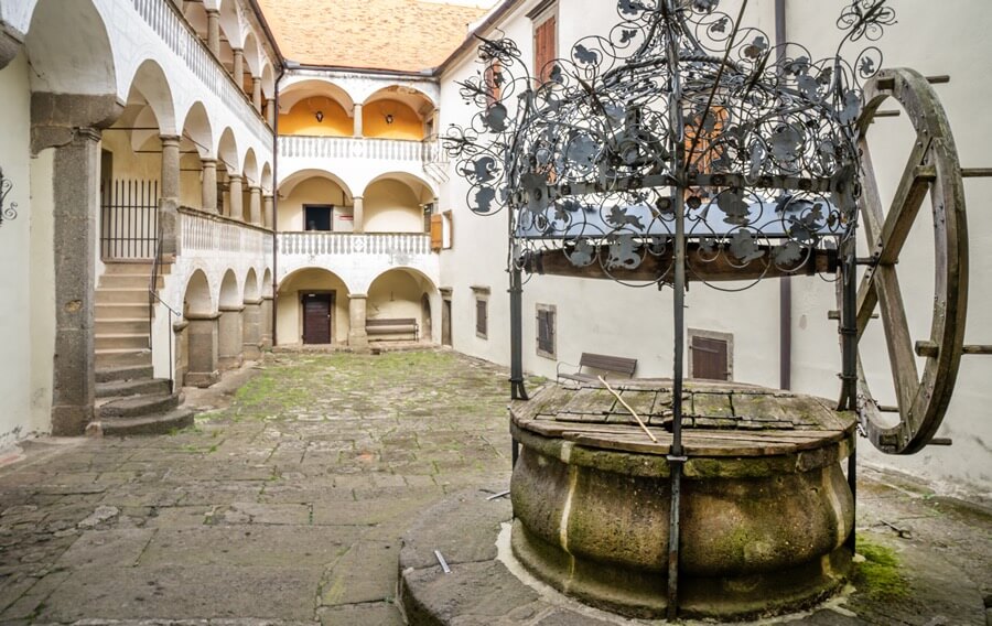 riegersburg castle austria courtyard