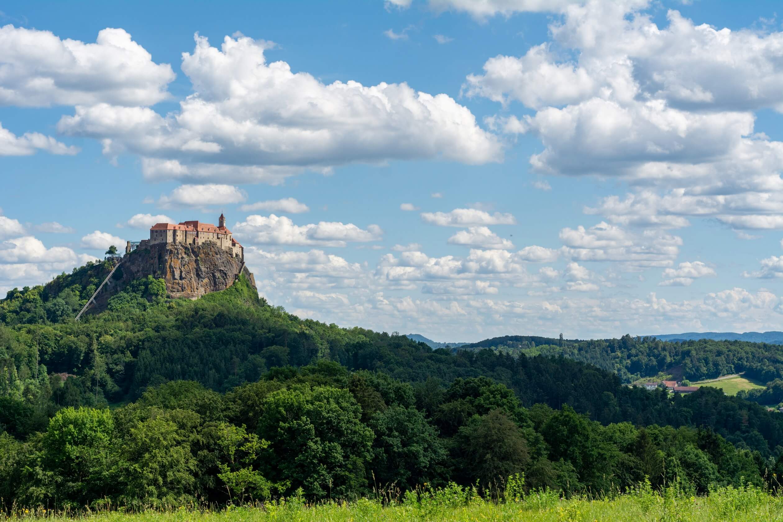 riegersburg castle nice day