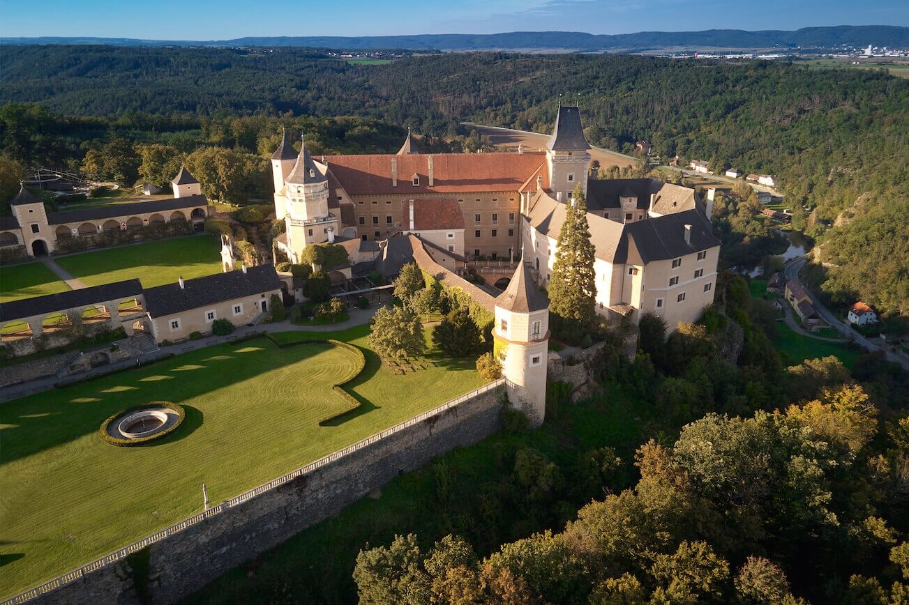 rosenburg castle drone
