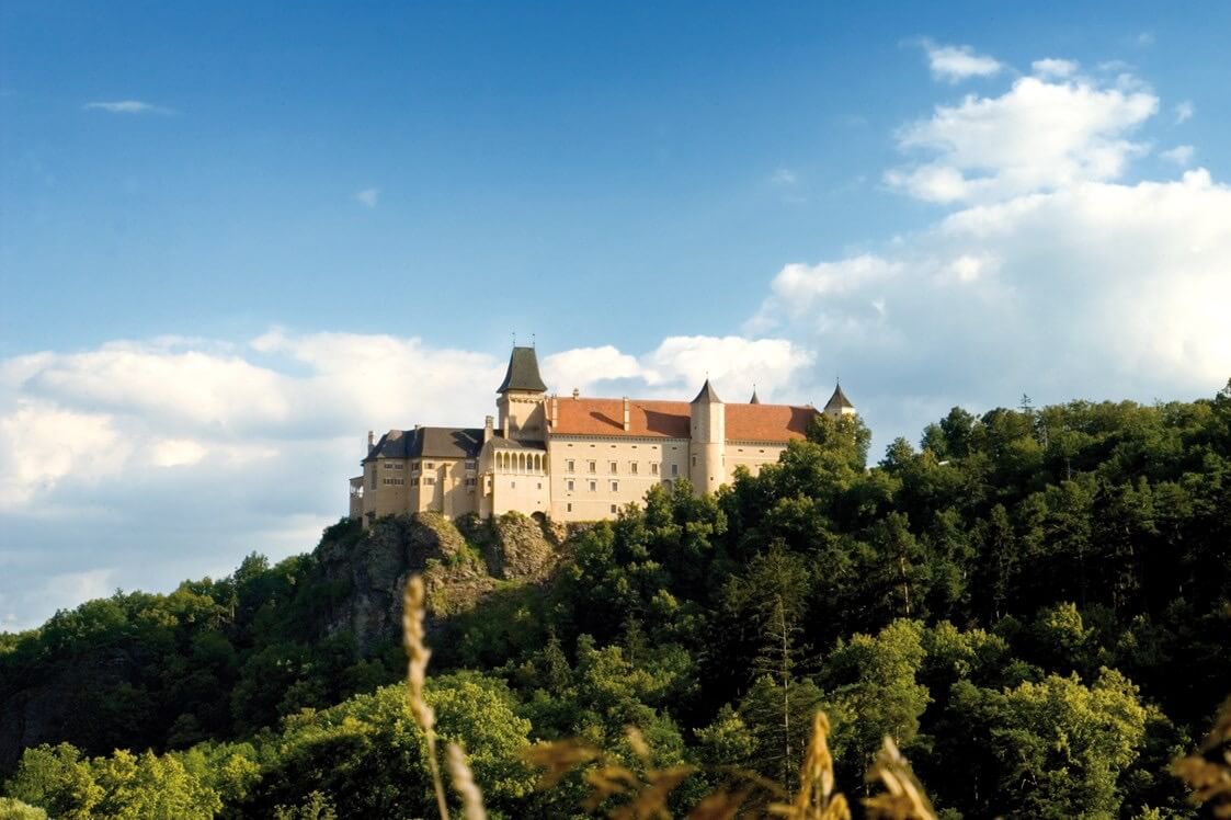 rosenburg on the mountain castle