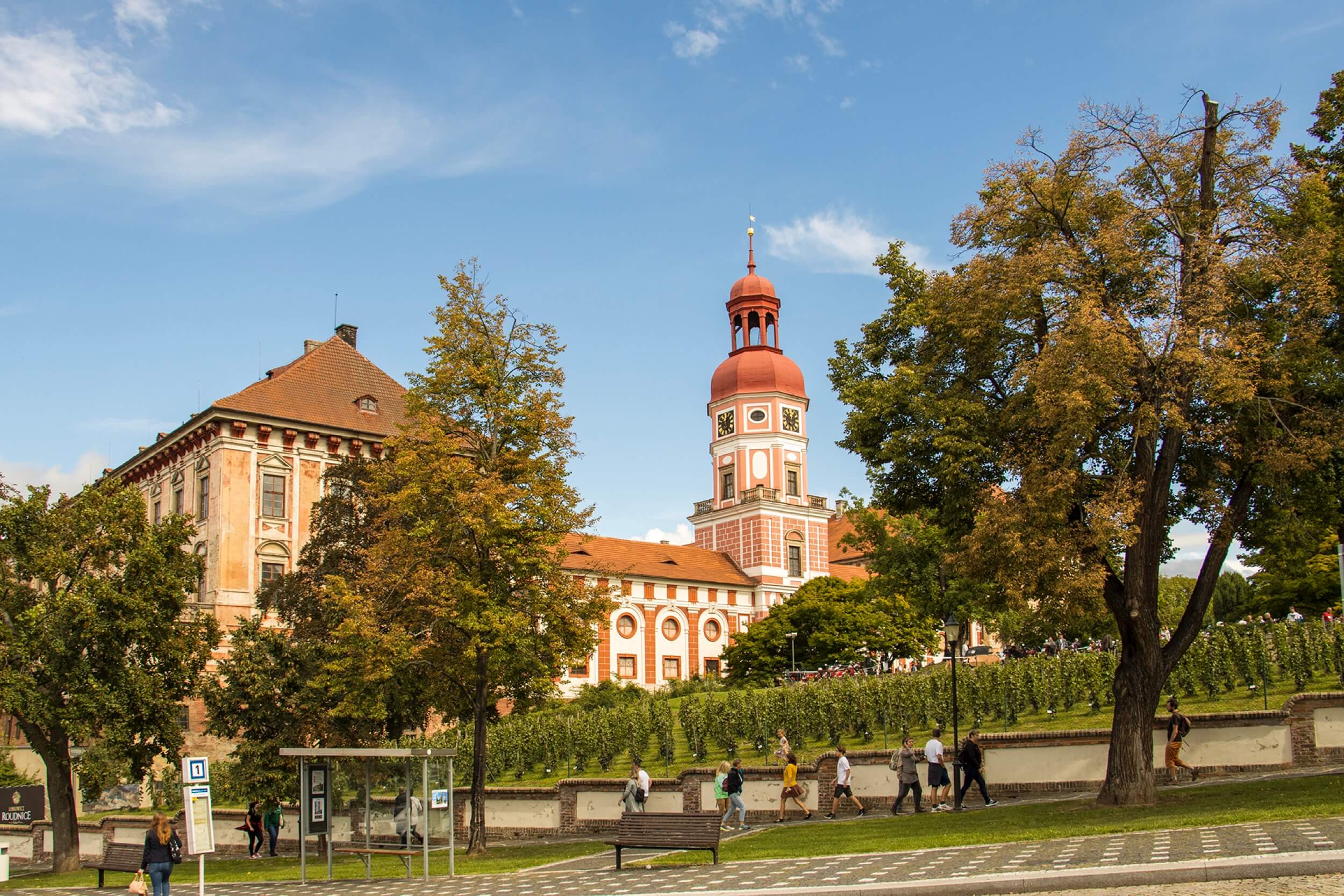 roudnice castle outside