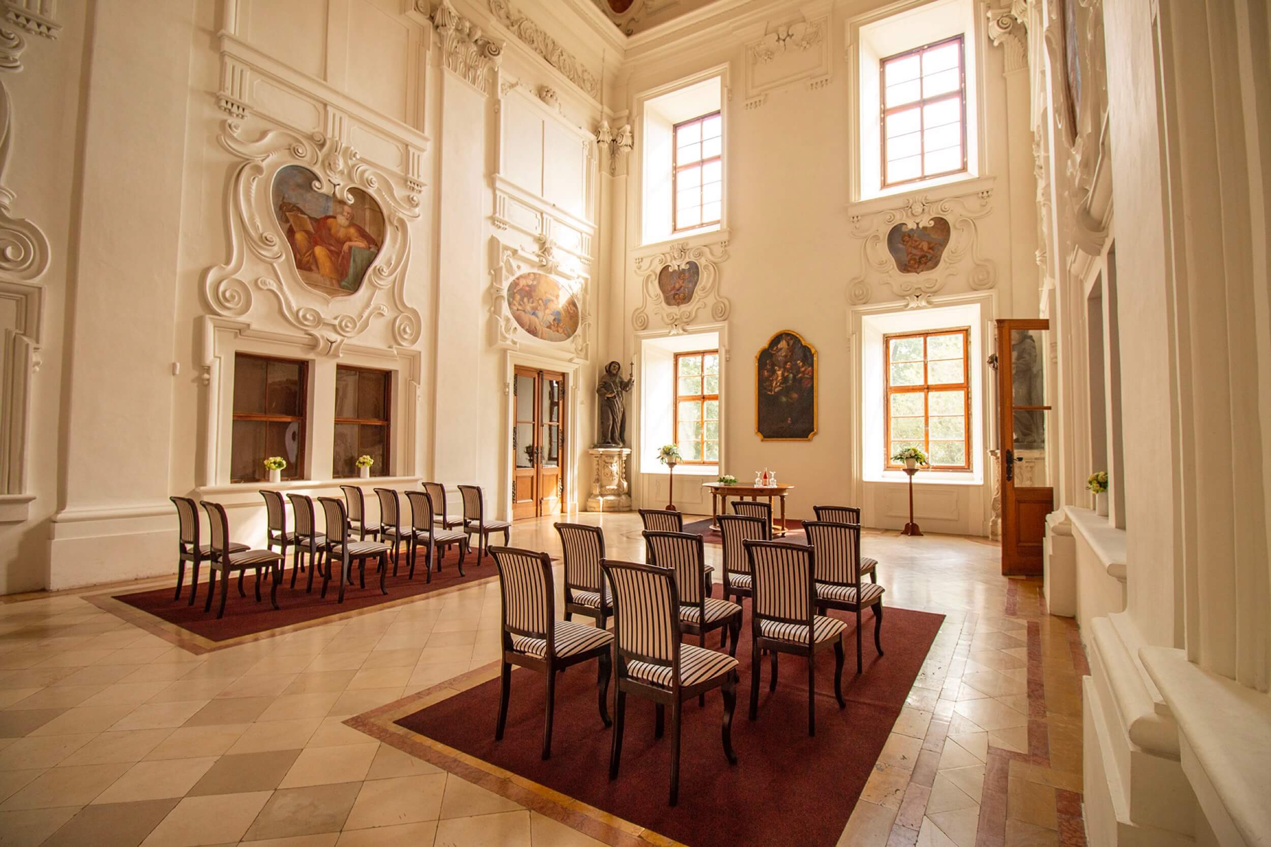 roudnice castle wedding hall