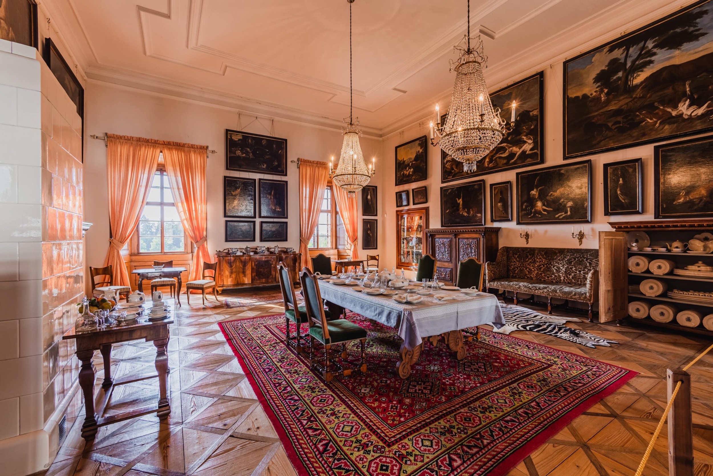 rychnov kolowrat castle dining room