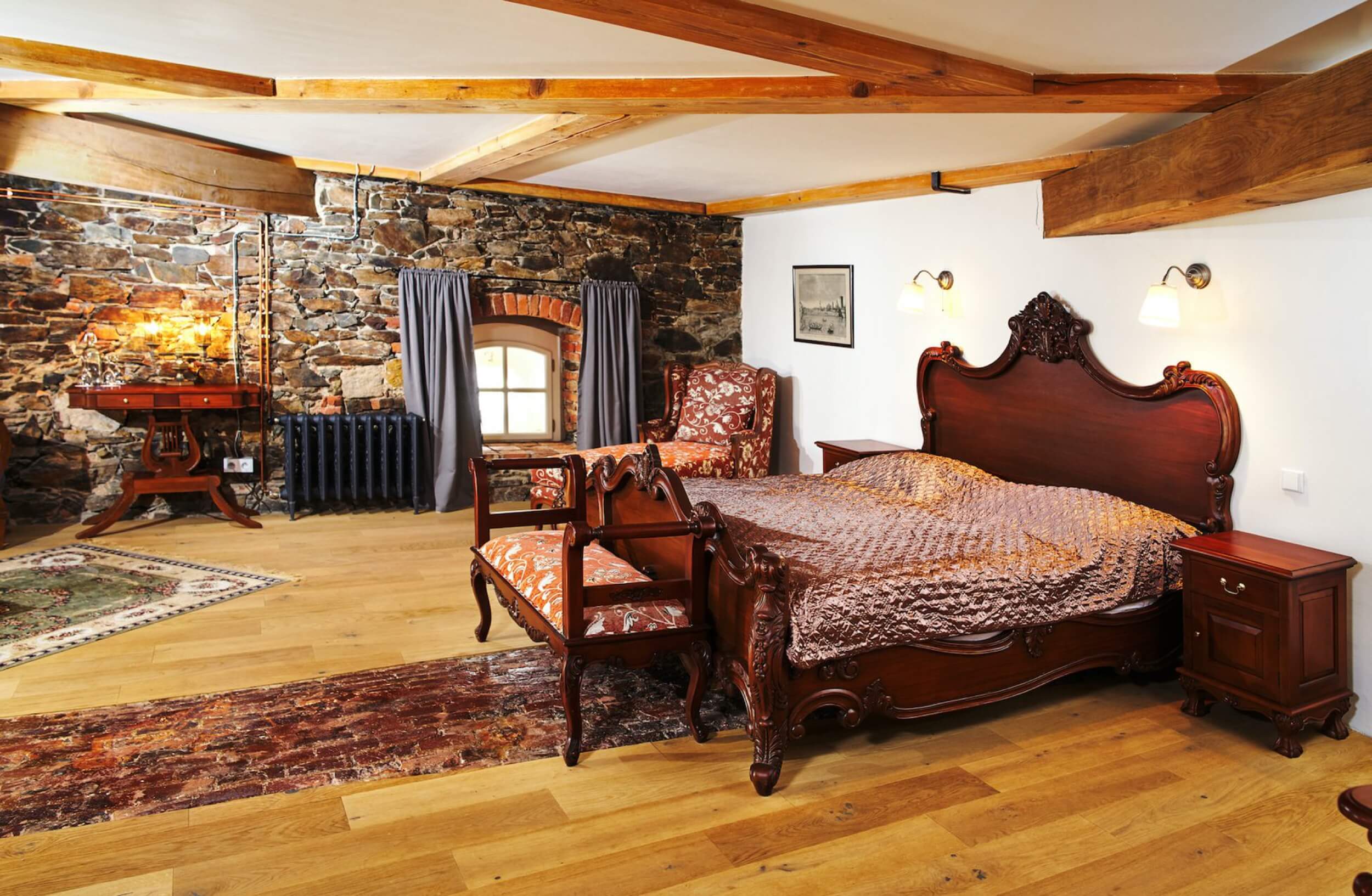 savoia castle bedroom