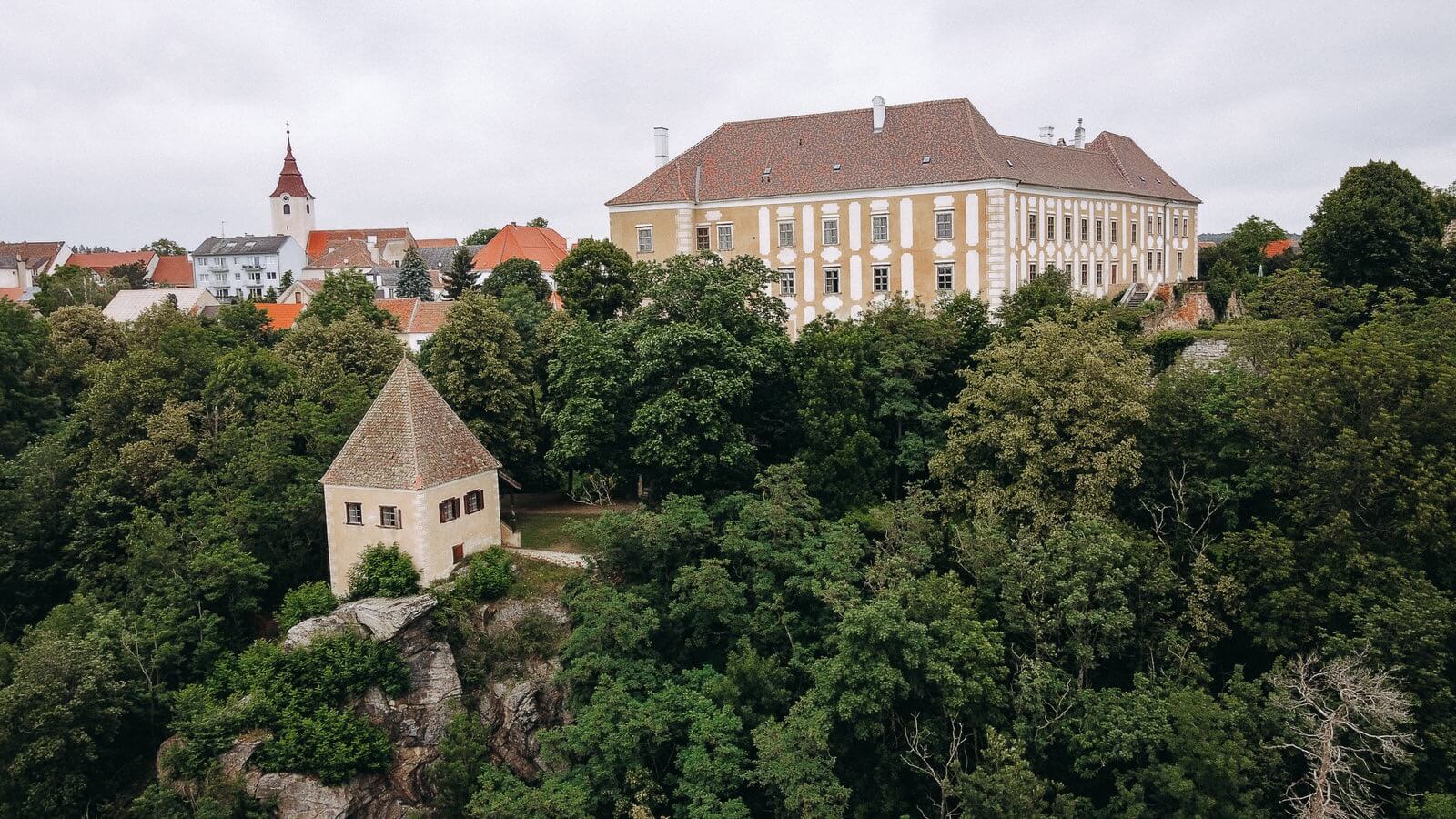 schloss drosendorf castle aussenansicht