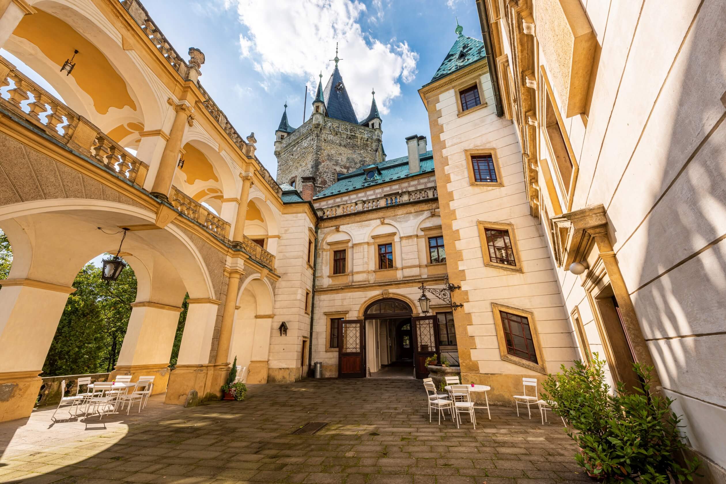 stranov castle czechia court