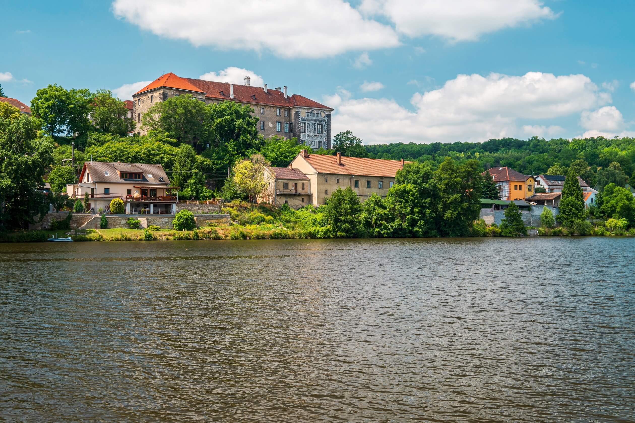 vltava nelahozeves zamek+