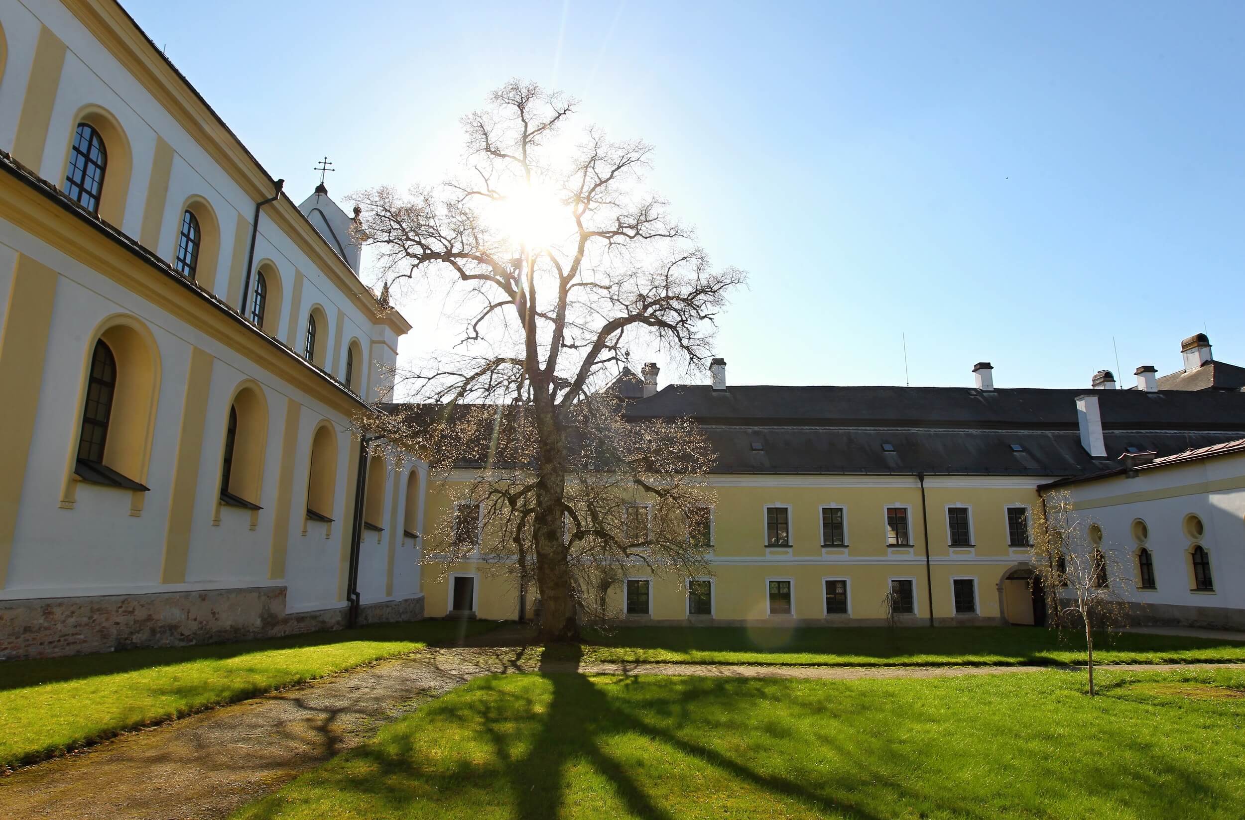 zdar nad sazavou courtyard