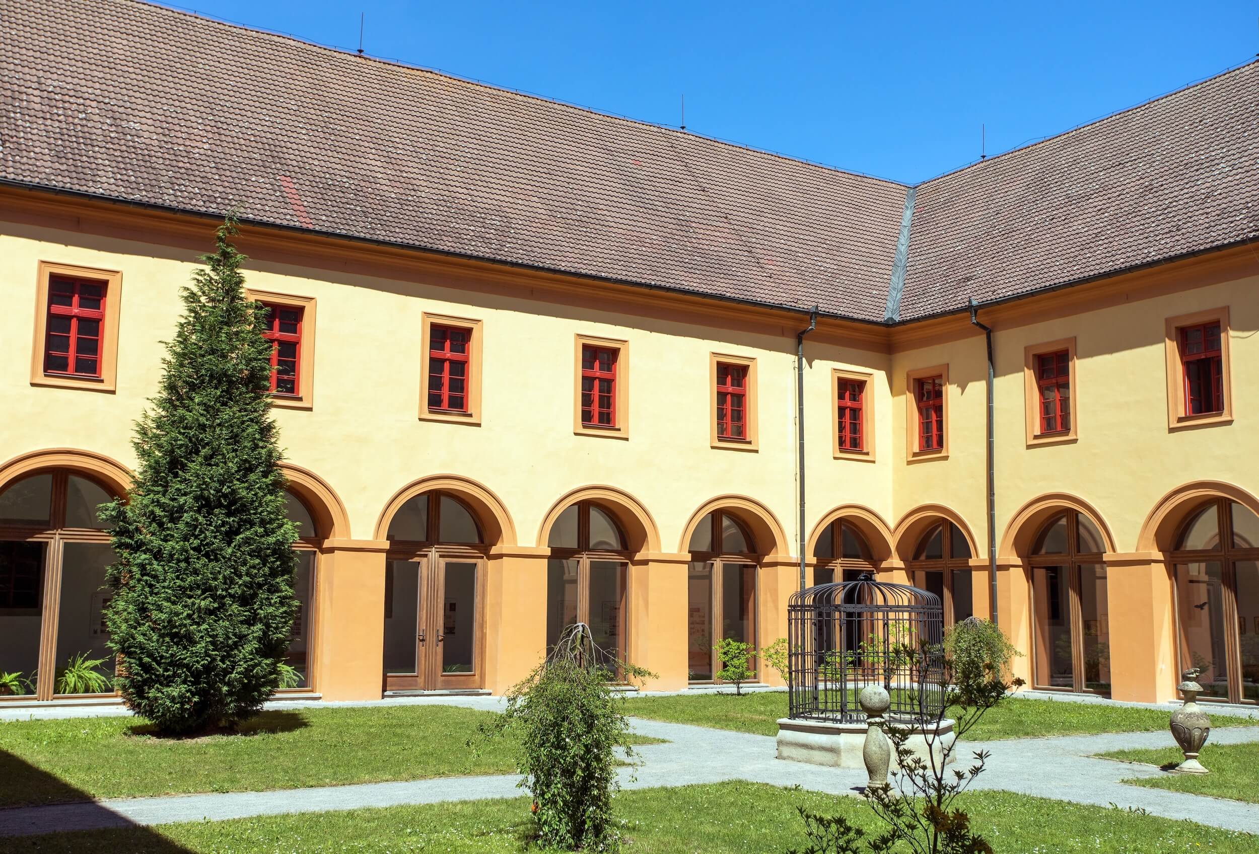 zeliv monastery courtyard