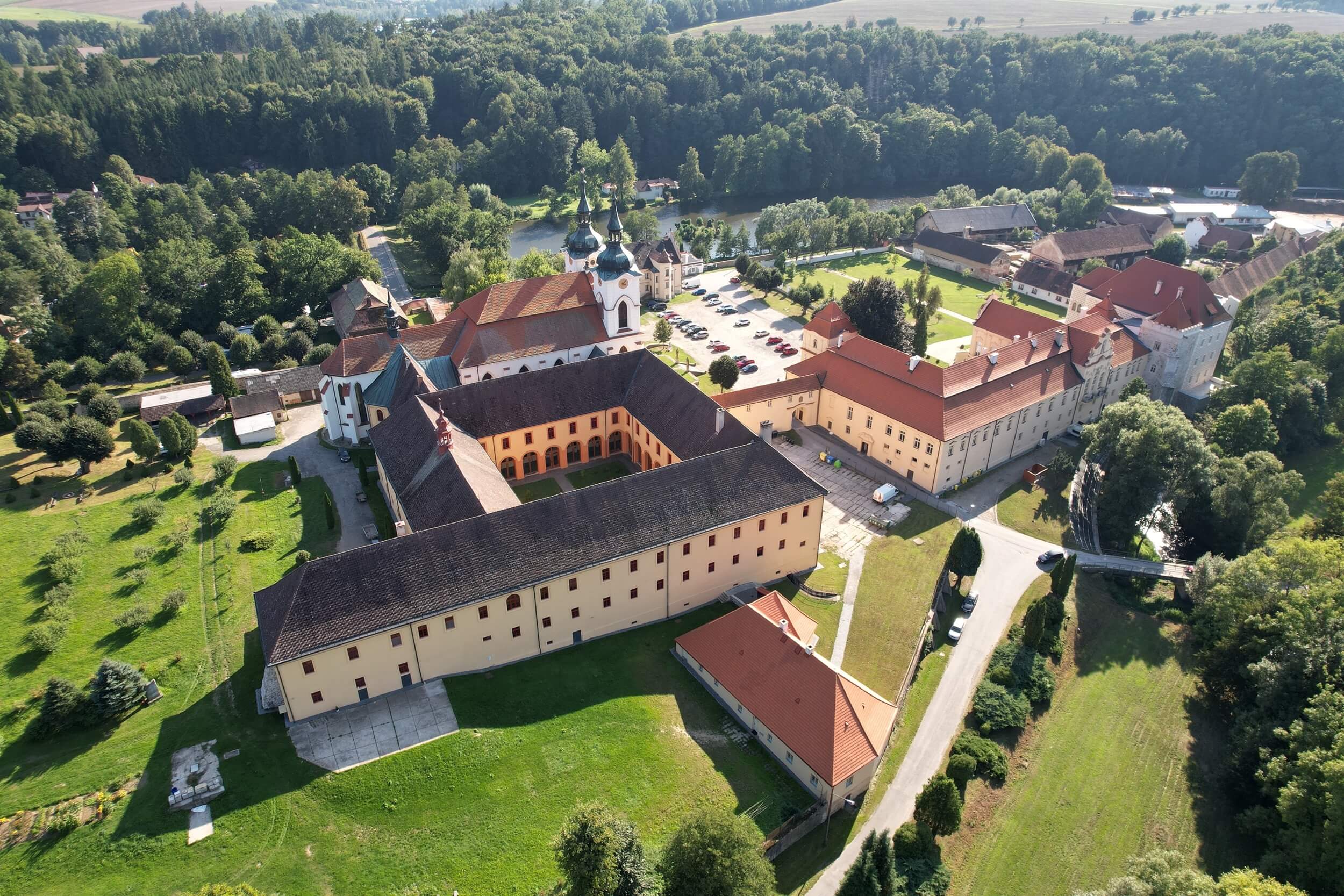 zeliv monastery top view